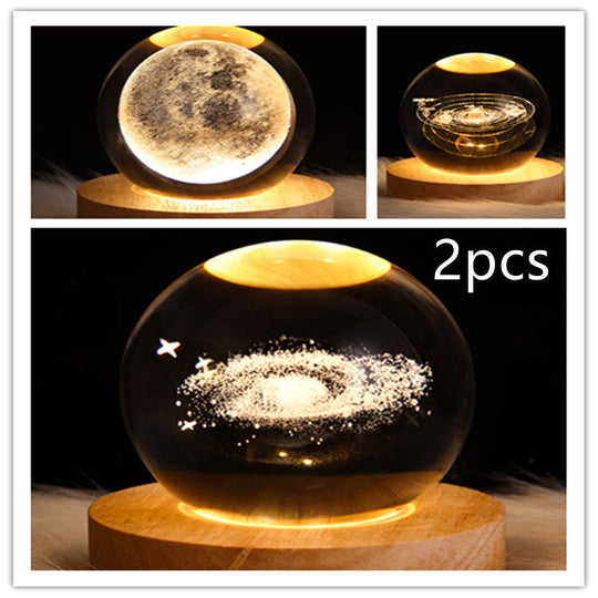 Lampe de Nuit 3D Galaxie LED pour Décoration Intérieure 33
