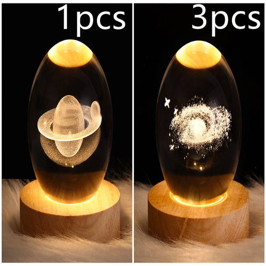 Lampe de Nuit 3D Galaxie LED pour Décoration Intérieure 35