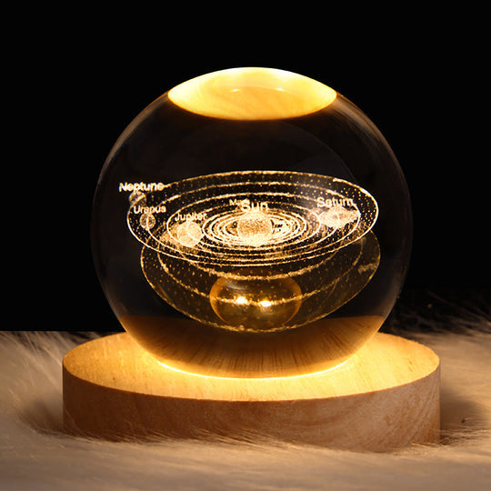 Lampe de Nuit 3D Galaxie LED pour Décoration Intérieure 6