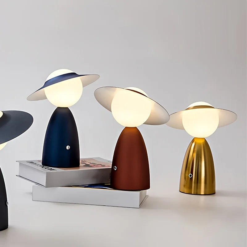 Lampe de Table LED Rechargeable Tactile Moderne 1