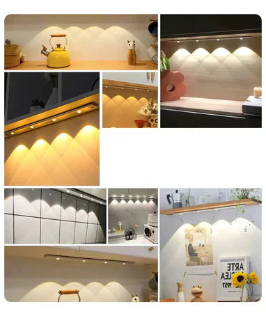 Lampe de Table Sans Fil LED Rechargeable avec Détecteur de Mouvement 1
