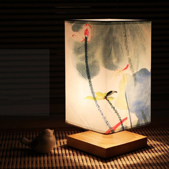 Lampe de Table Scandinave Design Japonais Apaisant 3