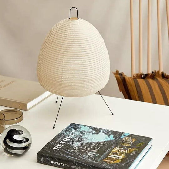 Lampe en papier d'inspiration japonaise 3