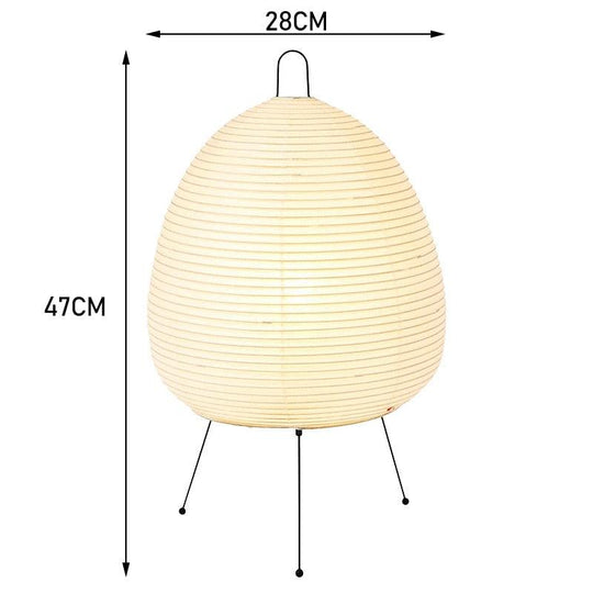 Lampe en papier d'inspiration japonaise 7