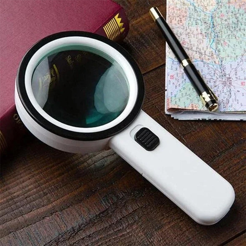 Loupe Optique 30x Portable avec Éclairage LED 1