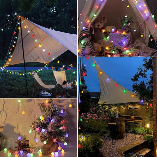 Lumières de Fête Solaire LED Décoratives 6
