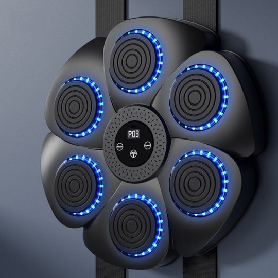 Machine de Boxe Interactive pour Tous Âges avec Modes d'Entraînement et Musique Bluetooth 1