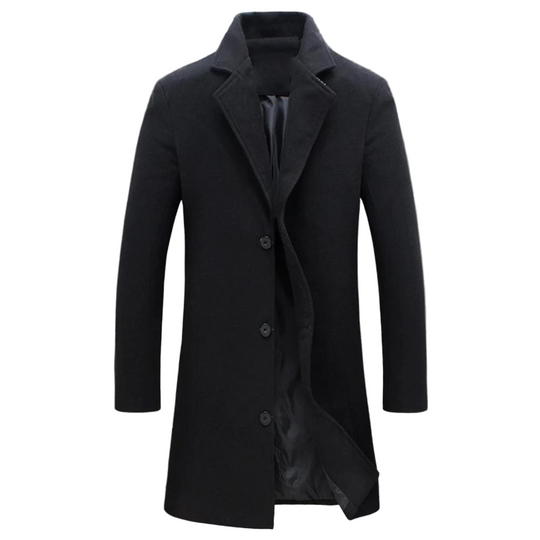 Manteau pour Hommes en Laine Élégant 0