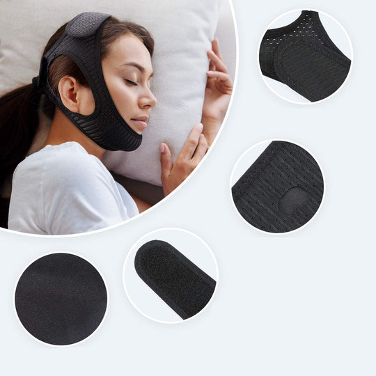 Mentonnière Confortable pour un Sommeil Réparateur 3