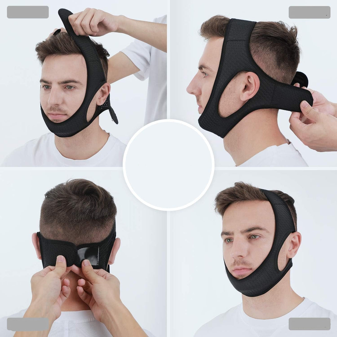 Mentonnière Confortable pour un Sommeil Réparateur 4