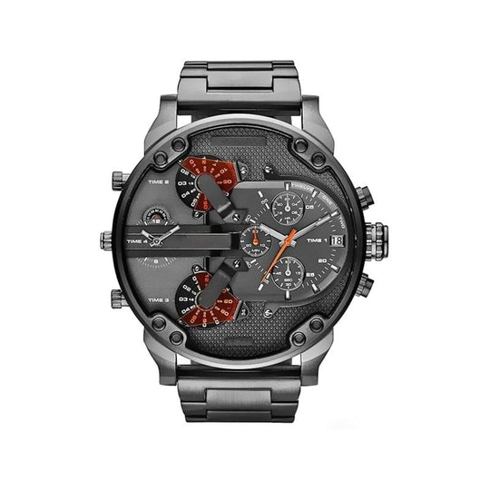 Montre Chronographe Femme Homme Design Élégant 17