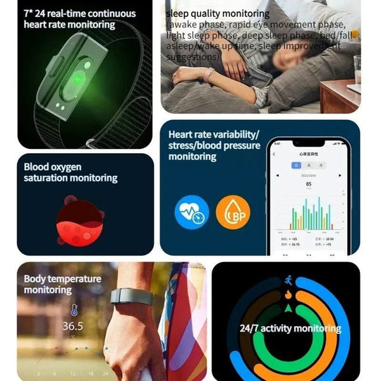 Montre Connectée Tracker d'Activité pour un Style de Vie Actif 8