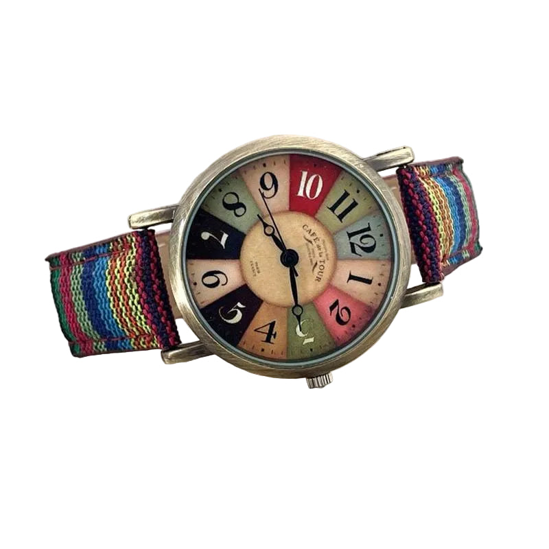 Montre Femme Design Tressé Élégant 0