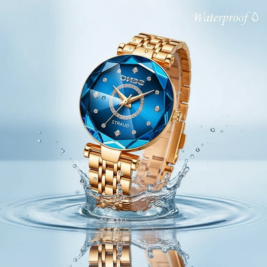 Montre Femme Luxe Design Raffiné avec Cadran Dégradé 4