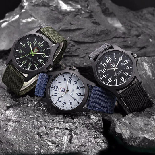 Montre Militaire Multifonctionnelle pour Homme 7
