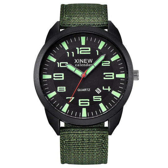 Montre Unisexe à Quartz avec Cadran Lumineux 2