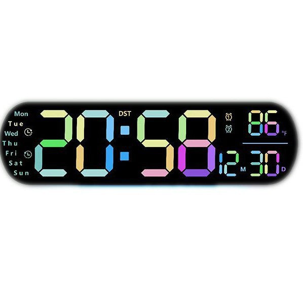Montre numérique multifonction pour homme design moderne 0