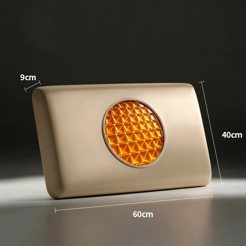 Oreiller Ergonomique Mousse à Mémoire de Forme avec Effet Rafraîchissant 6