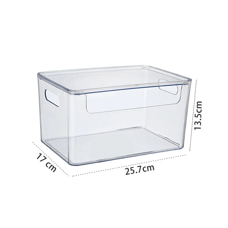 Organisateur de Tiroir Transparent Empilable pour Cuisine et Bureau 6