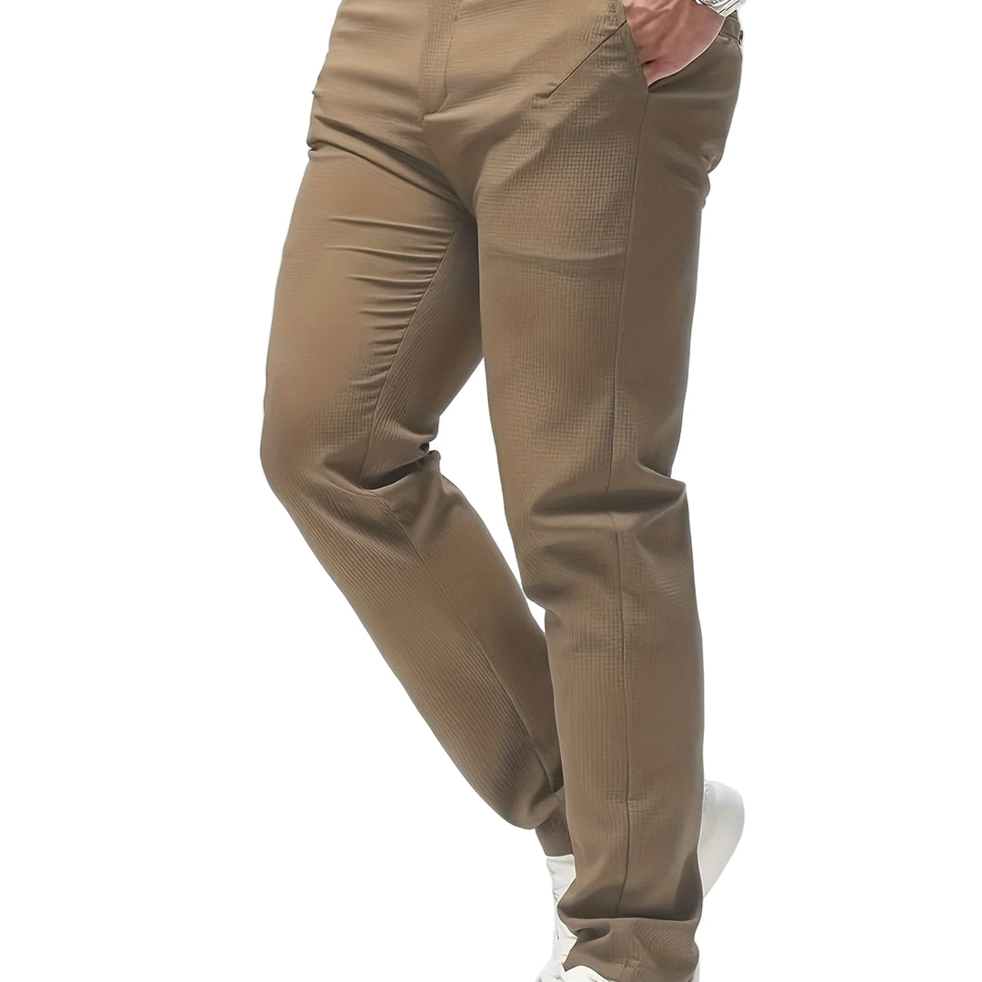 Pantalon Masculin Classique Détendu 0