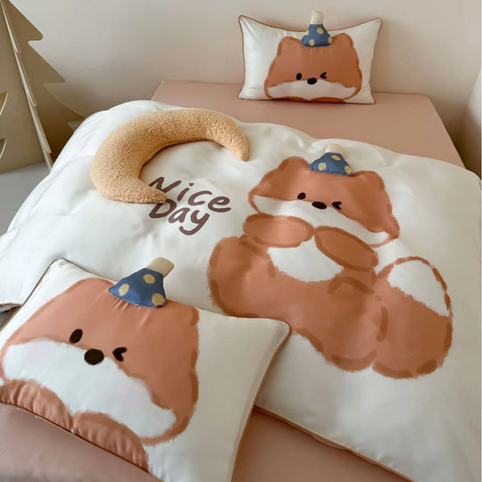 Parure de Lit Enfant Motif Dinosaure Ludique 4