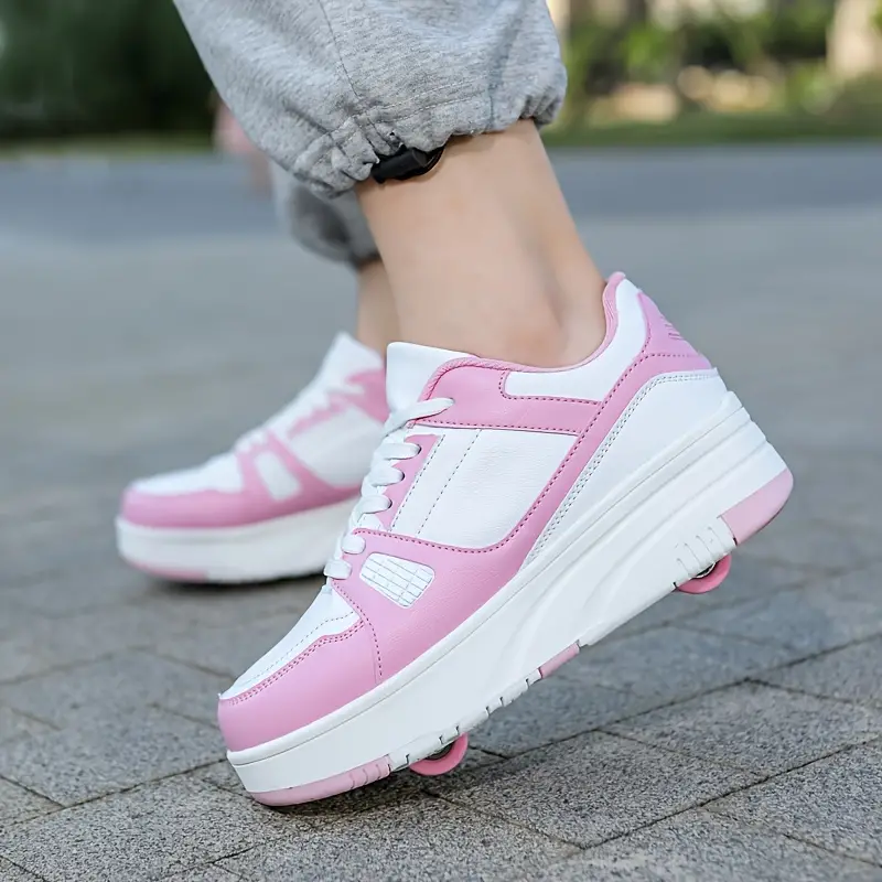 Patins à Roulettes Enfant Polyvalents Confortables avec Roues Amovibles 7