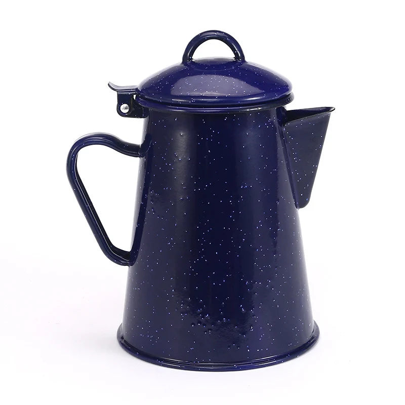 Pichet en émail avec anse style classique pour cuisine 1