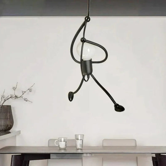 Plafonnier Créatif Design Stick Man 2