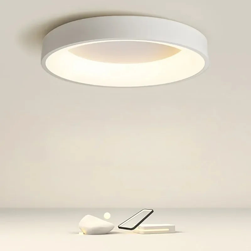 Plafonnier LED Design Rond pour Salon et Chambre Moderne 0