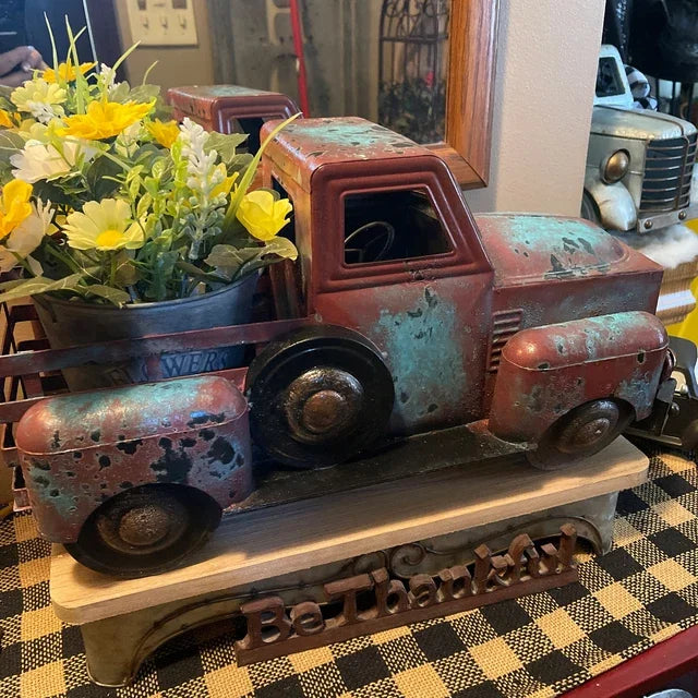 Planteur de camion de ferme rustique 3