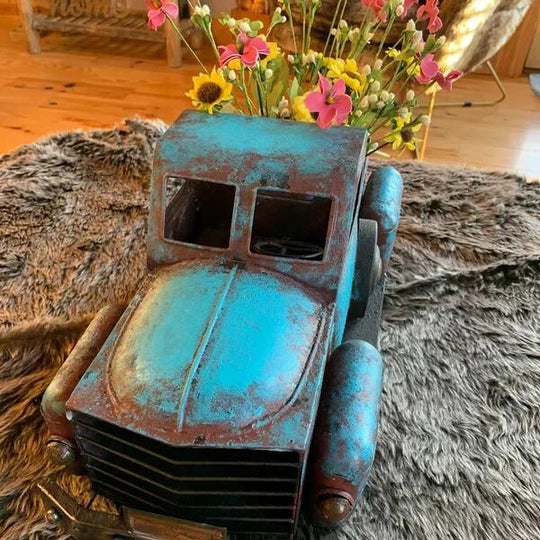 Planteur de camion de ferme rustique 4