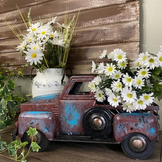 Planteur de camion de ferme rustique 7