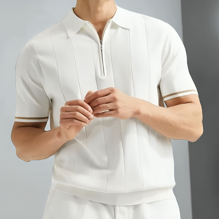 Polo en Coton pour Homme Style Classique 4