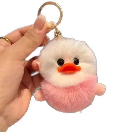 Porte-clés en peluche canard pour femme et homme 4