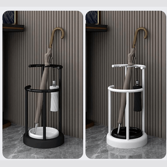 Porte Parapluie Design Moderne Autoportant pour Entrée et Bureau 2