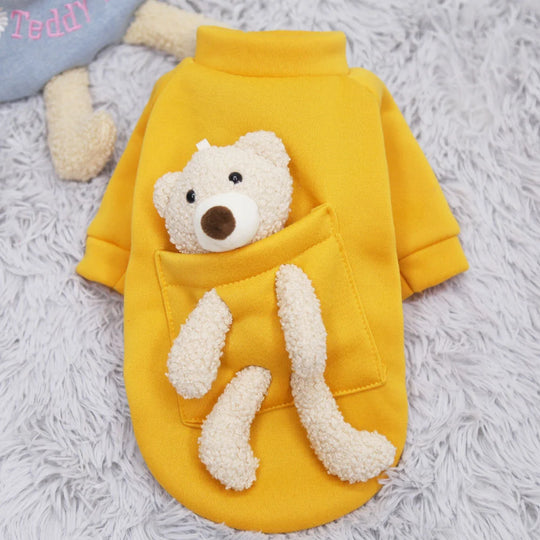 Pull Chiens Rayé Confortable pour Petits Animaux 5