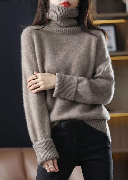 Pull Haut Femme Col Montant 4