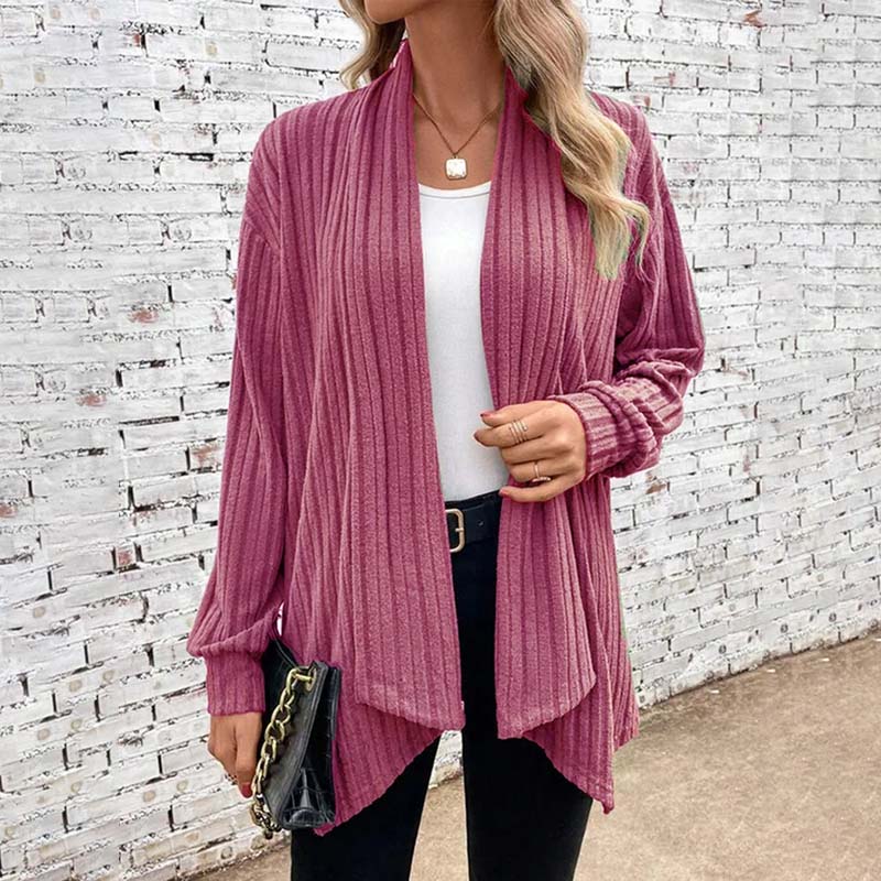 Pull en Tricot Rayé pour Femmes 10