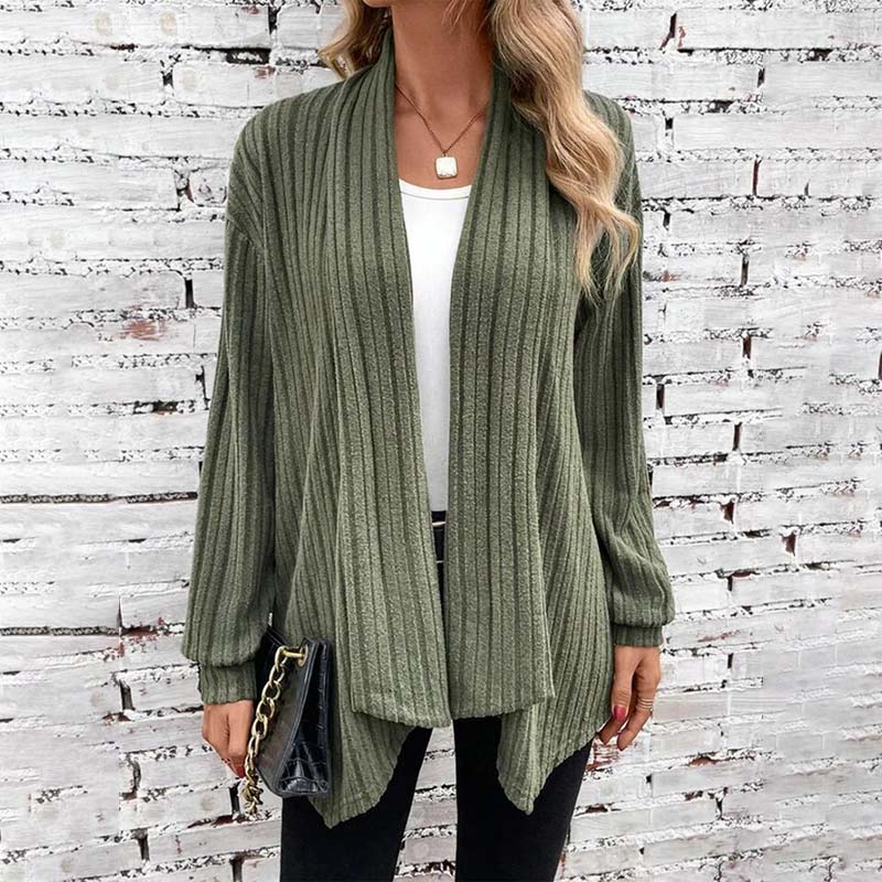 Pull en Tricot Rayé pour Femmes 2