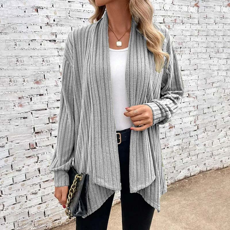 Pull en Tricot Rayé pour Femmes 7