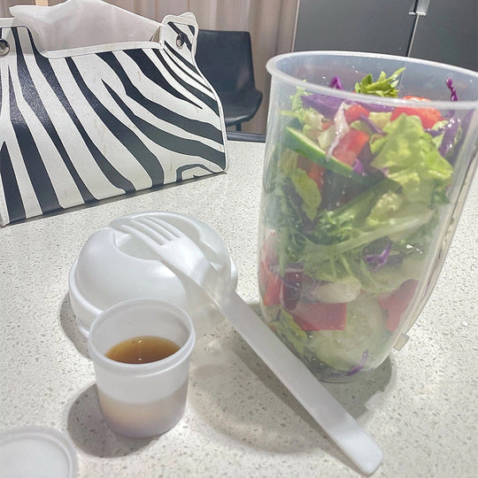 Récipient à Salade Portable Pratique pour Femme 6