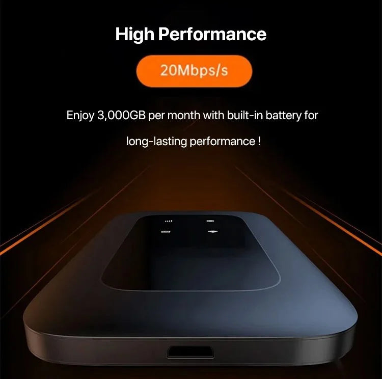 Routeur Wifi Portable 5G Compact pour Voyage et Travail à Distance 3