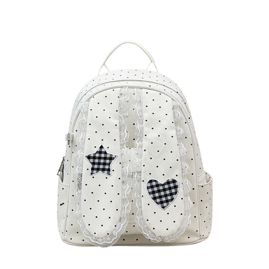 Sac à dos Femme avec Oreilles de Lapin Style Ludique 0