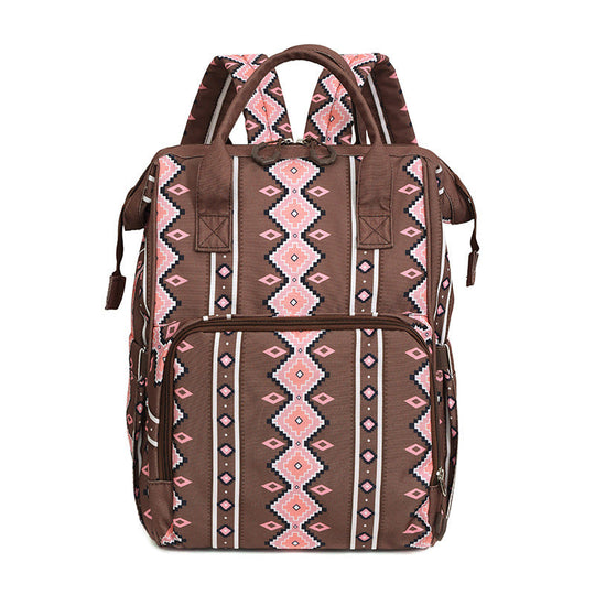 Sac à dos de voyage unisexe à motifs géométriques moderne 0
