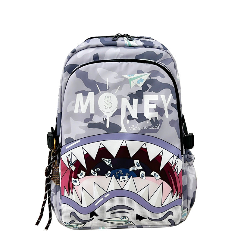 Sac à dos enfant motif requin ludique 0