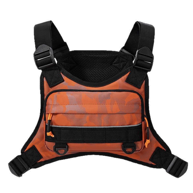 Sac à dos tactique pour homme style harnais de poitrine fonctionnel 5