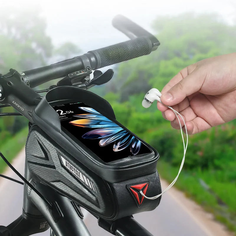 Sacoche de cadre vélo compacte 2L pour tube supérieur 2