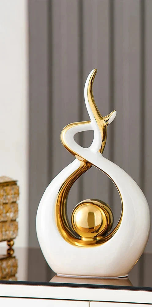 Sculpture d'art abstraite moderne 13