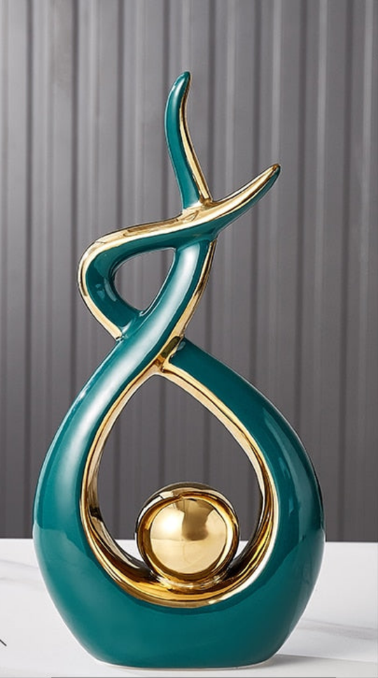 Sculpture d'art abstraite moderne 14