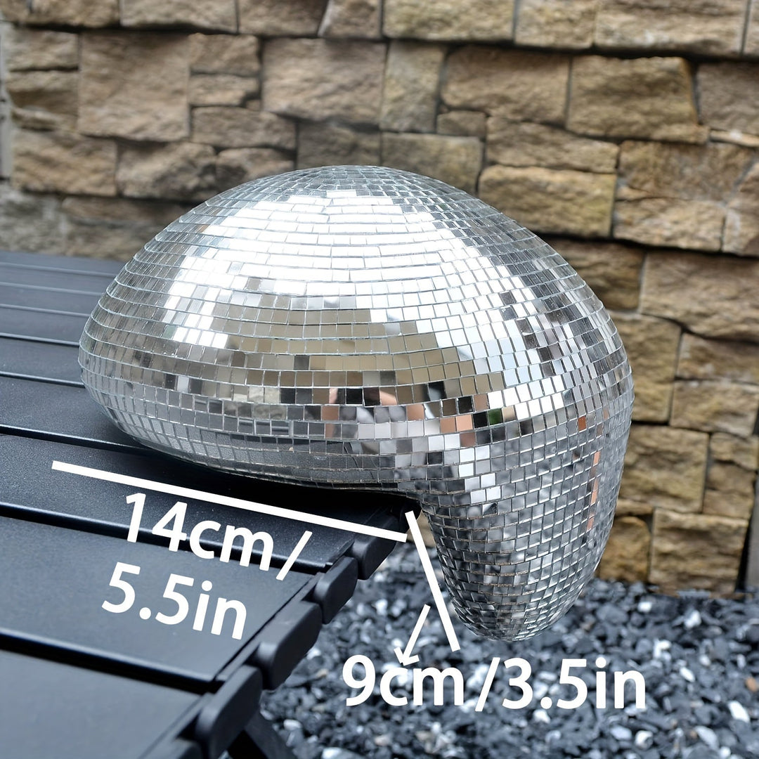 Statue Décoration Boule Disco Rétro Moderne 5